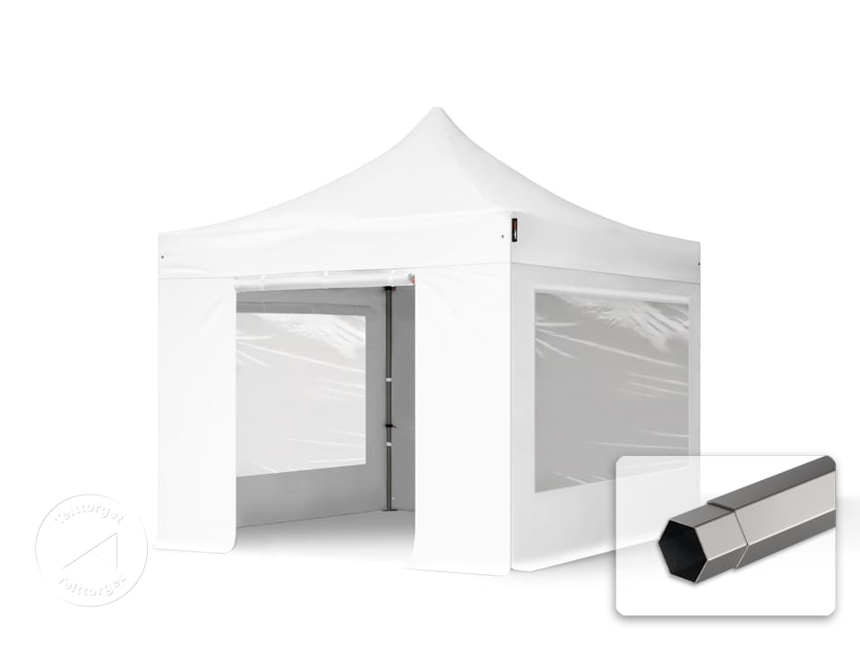 Sammenleggbart Partytelt Pop-Up Svart 440X292X315 Cm