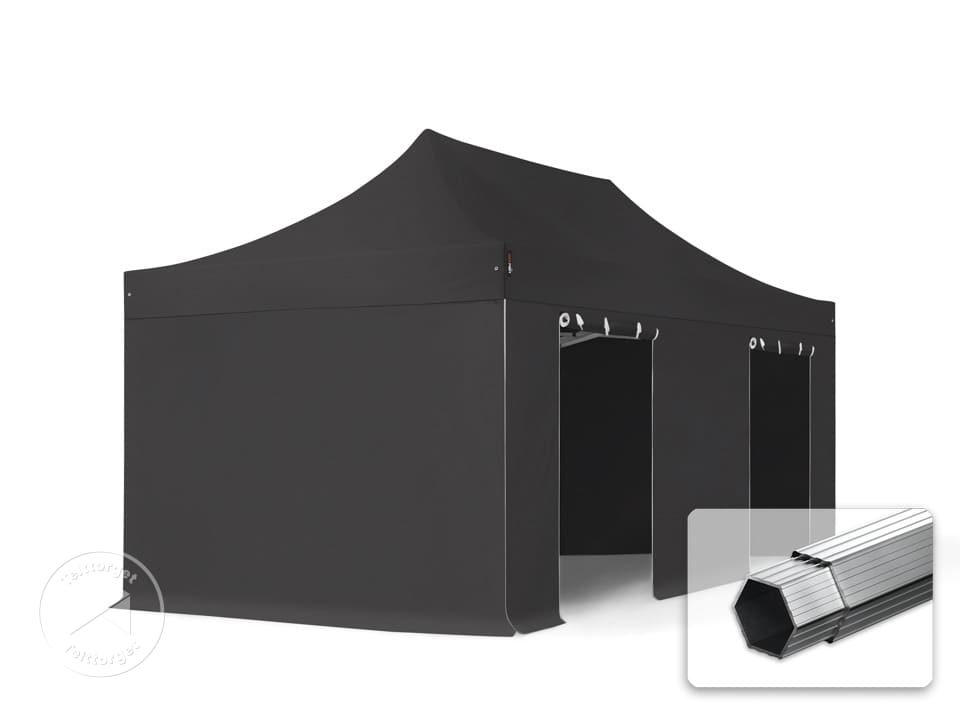 Sammenleggbart Partytelt Pop-Up Burgunder 292X292X315 Cm main image 0