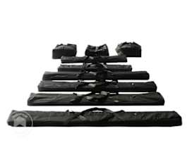 Transportbag for partytelt PRO Ultra/lagertelt PVC Professional, Bredde 4 m, Sidehøyde 2 m