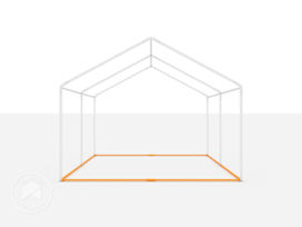 Universell bunnramme 4x4 m for partytelt, paviljonger