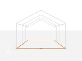 Universell bunnramme 4x6 m for partytelt, paviljonger