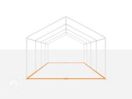 Universell bunnramme 4x8 m for partytelt, paviljonger