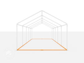 Universell bunnramme 4x10 m for partytelt, paviljonger