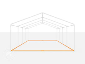 Universell bunnramme 5x8 m for partytelt, paviljonger