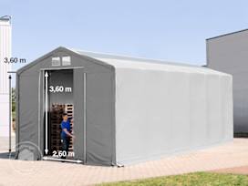 6x12 m telthall, PVC-presenning, grå, uten statikk 6x12 m telthall, PVC-presenning, grå, uten statikk