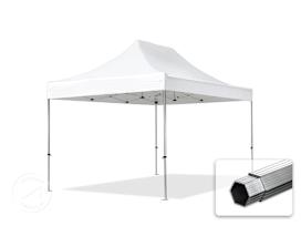 3x4,5 m aluminium, pop up partytelt, uten sidepaneler, hvit 3x4,5 m aluminium, pop up partytelt, uten sidepaneler, hvit