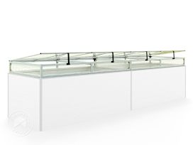 77x387 cm mini drivhus deksel 