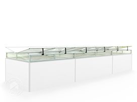 150x490 cm mini drivhus deksel 