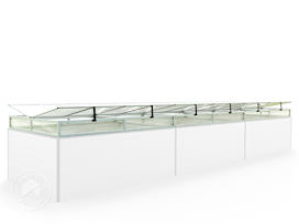 150x579 cm mini drivhus deksel 