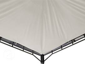 Solseil til paviljong Sunset Deluxe, 3x3 m, stone