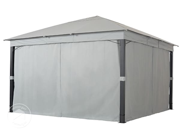 Sidevegger (Sett med 4 deler) for paviljong Sunset Premium 4x4 m, stone