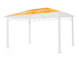 Erstatningstakplater for paviljong Sunset Deluxe 3x4 m, antrasitt Erstatningstakplater for paviljong Sunset Deluxe 3x4 m, antrasitt