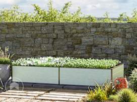 235x119x39 cm plantekasse, eloksert 235x119x39 cm plantekasse, eloksert