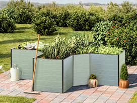 290x290x77 cm plantekasse, eloksert 290x290x77 cm plantekasse, eloksert