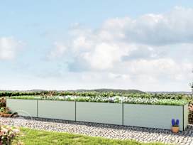 771x77x77 cm plantekasse, eloksert 771x77x77 cm plantekasse, eloksert