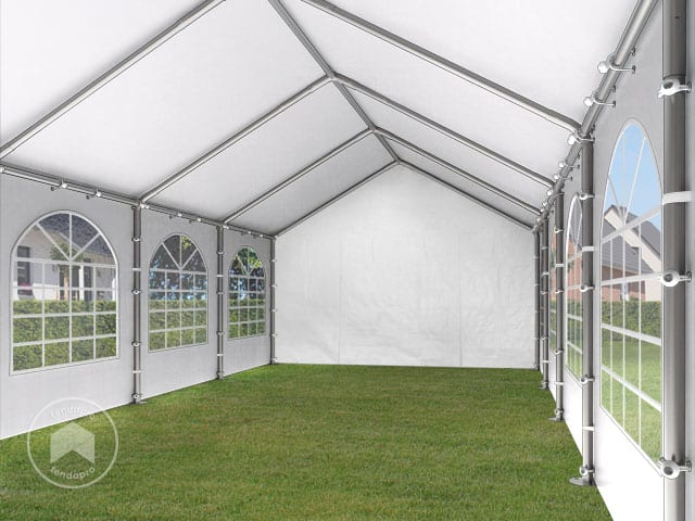 Tendone per Feste Pieghevole Pop-Up con 3 Pareti Terracotta