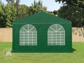 Parete frontale XXL 5 x 2,6 m per tendoni per feste, verde scuro Parete frontale XXL 5 x 2,6 m per tendoni per feste, verde scuro
