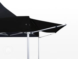 Tettoia da 3 m per gazebo pieghevoli PREMIUM e PROFESSIONAL con telone in poliestere, nero Tettoia da 3 m per gazebo pieghevoli PREMIUM e PROFESSIONAL con telone in poliestere, nero