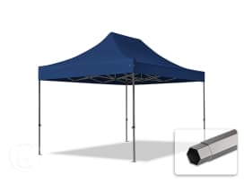 3x4,5m gazebo pieghevole, PREMIUM acciaio, blu 3x4,5m gazebo pieghevole, PREMIUM acciaio, blu