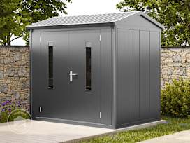 Casetta da giardino 228x180 cm, antracite Casetta da giardino 228x180 cm, antracite