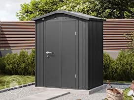 Casetta da giardino 150 x 120 cm, grigio ombra metallizzato Casetta da giardino 150 x 120 cm, grigio ombra metallizzato