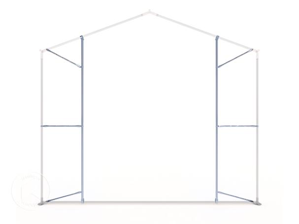 Conjunto de reforço para paredes de frontão para tendas PVC PRO PLUS, ULTRA e armazéns PREMIUM, PROFESSIONAL