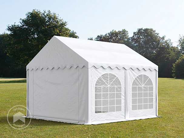 3x4m tenda de festa, PVC-lona, branco, com estrutura de base 3x4m tenda de festa, PVC-lona, branco, com estrutura de base