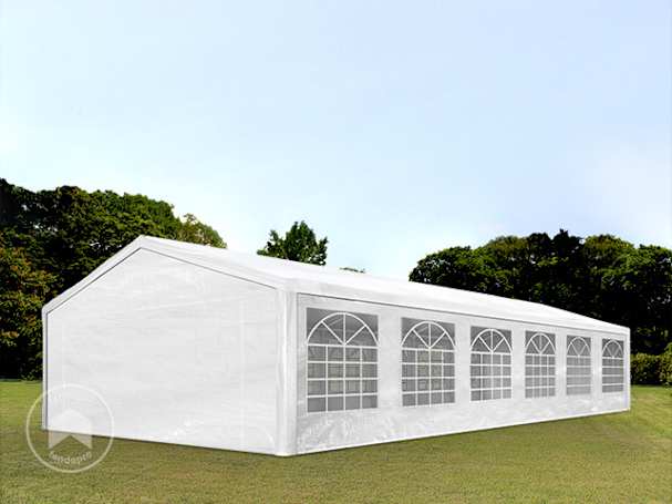 6x12m tenda de festa, PE-lona, branco 6x12m tenda de festa, PE-lona, branco