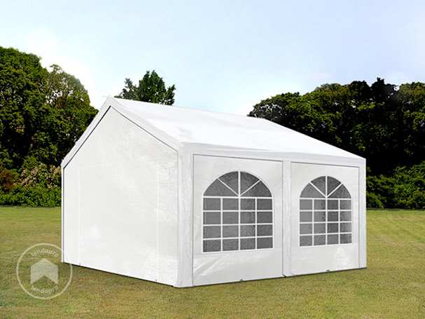 3x4m tenda de festa, PE-lona, branco 3x4m tenda de festa, PE-lona, branco