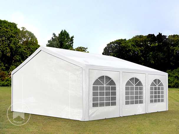 5x6m tenda de festa, PE-lona, branco 5x6m tenda de festa, PE-lona, branco