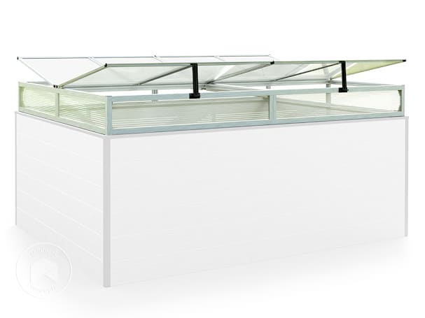 150 x 195 cm mini estufa