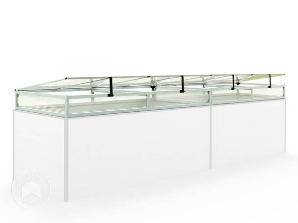 77 x 340 cm mini estufa