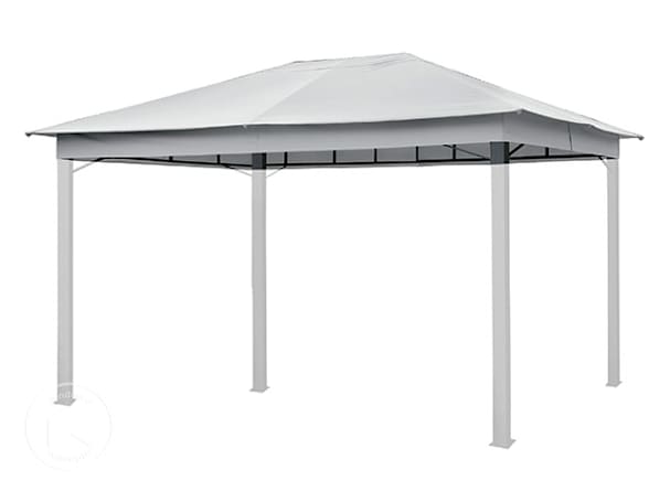 Teto de substituição para pavilhão de jardim Sunset Premium, 3x4 m, Stone