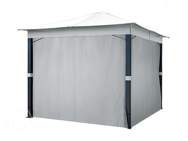 Paredes laterais (conjunto de 4 peças) para pavilhão de jardim Sunset Premium 3x3 m, Stone