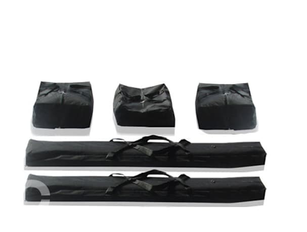 Oxford Taschenset für Partyzelt Pro Plus / Lagerzelt PVC Premium - Breite 3m, Höhe 2m