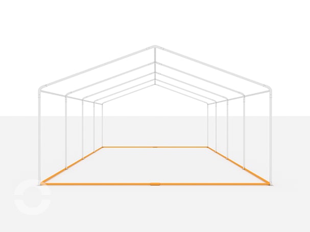 Universal Bodenrahmen 5x8 m für Partyzelte, Pavillons