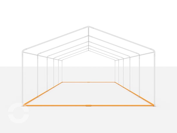 Universal Bodenrahmen 5x10 m für Partyzelte, Pavillons
