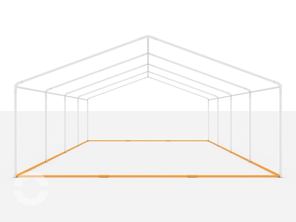 Universal Bodenrahmen 6x8 m für Partyzelte, Pavillons