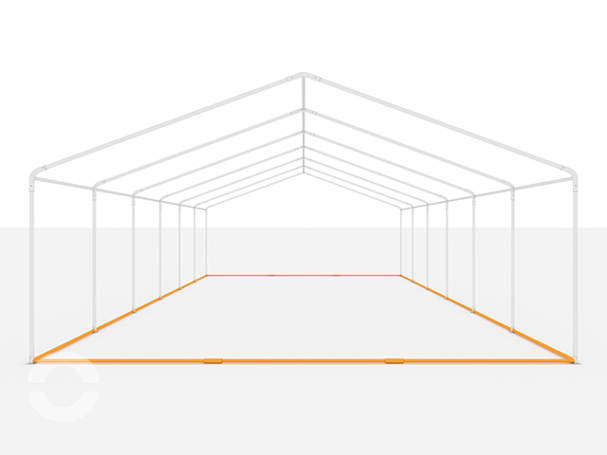 Universal Bodenrahmen 6x12 m für Partyzelte, Pavillons