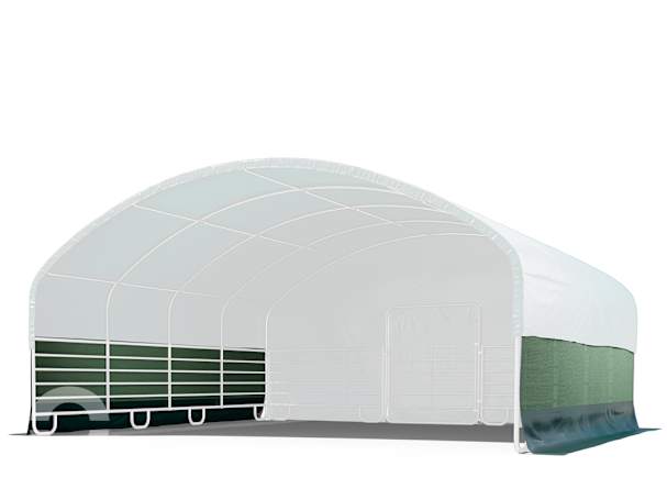 Windschutznetz-Set für das Professional Weidezelt 8x8 m