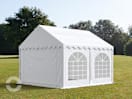 3x4m Partyzelt, PVC-Plane, weiß, mit Bodenrahmen 3x4m Partyzelt, PVC-Plane, weiß, mit Bodenrahmen