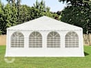 Giebelteil XXL 8 x 2,6 m für Partyzelte, Pavillons, weiß, schwer entflammbar Giebelteil XXL 8 x 2,6 m für Partyzelte, Pavillons, weiß, schwer entflammbar