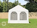 Giebelteil XXL 3 x 2,6 m für Partyzelte, Pavillons, weiß Giebelteil XXL 3 x 2,6 m für Partyzelte, Pavillons, weiß