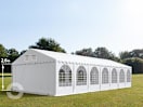 5x14m Partyzelt, PVC-Plane, weiß, mit Bodenrahmen 5x14m Partyzelt, PVC-Plane, weiß, mit Bodenrahmen