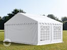 5x5m Partyzelt, PVC-Plane, weiß 5x5m Partyzelt, PVC-Plane, weiß