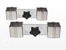 2 Verbindungsklemmen für Faltpavillons PROFESSIONAL 50mm 2 Verbindungsklemmen für Faltpavillons PROFESSIONAL 50mm