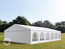 8x12m Partyzelt, PVC-Plane, weiß, mit Bodenrahmen 8x12m Partyzelt, PVC-Plane, weiß, mit Bodenrahmen