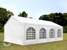4x8m Partyzelt, PE-Plane, weiß 4x8m Partyzelt, PE-Plane, weiß