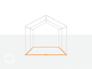 Universal Bodenrahmen 3x4 m für Partyzelte, Pavillons Universal Bodenrahmen 3x4 m für Partyzelte, Pavillons