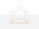 Universal Bodenrahmen 3x6 m für Partyzelte, Pavillons Universal Bodenrahmen 3x6 m für Partyzelte, Pavillons